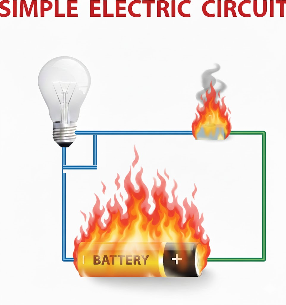 Switch miswired with hot and neutral